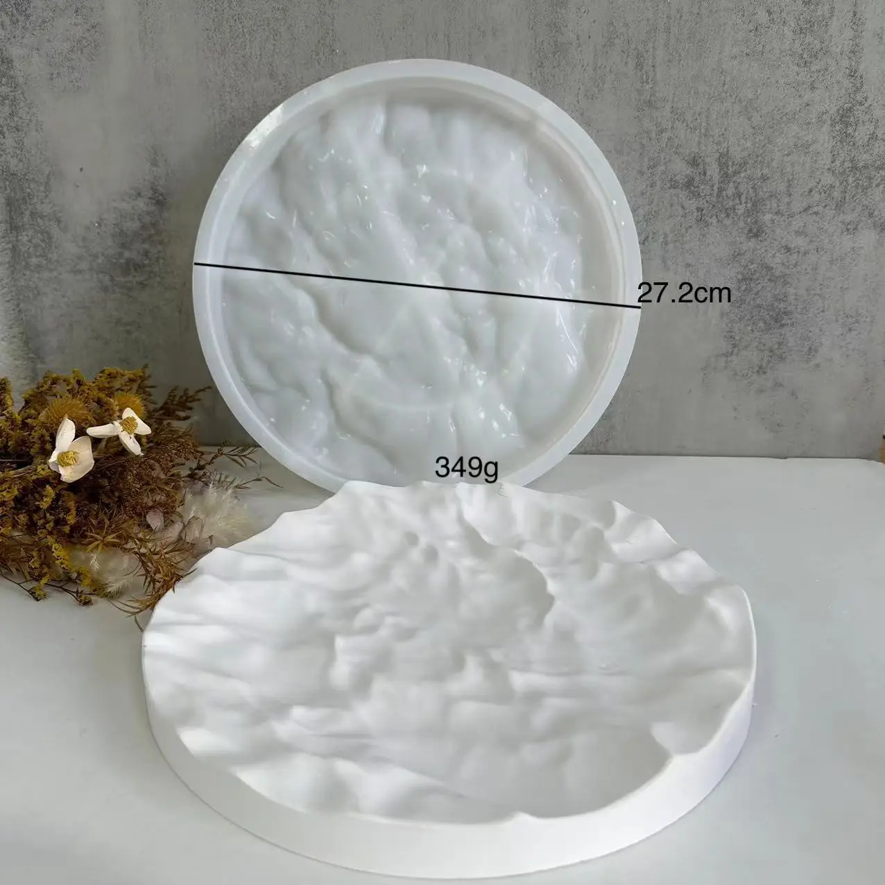 Onregelmatige Oceaangolven Gro - Coaster Mold Round recensie en prijs