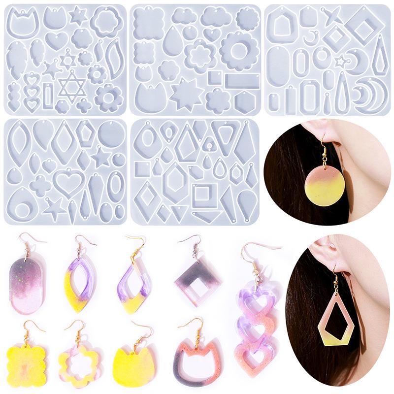 Geometrie Oorbel Hanger Silico - Resin Ocean Wave Mold recensie en prijs