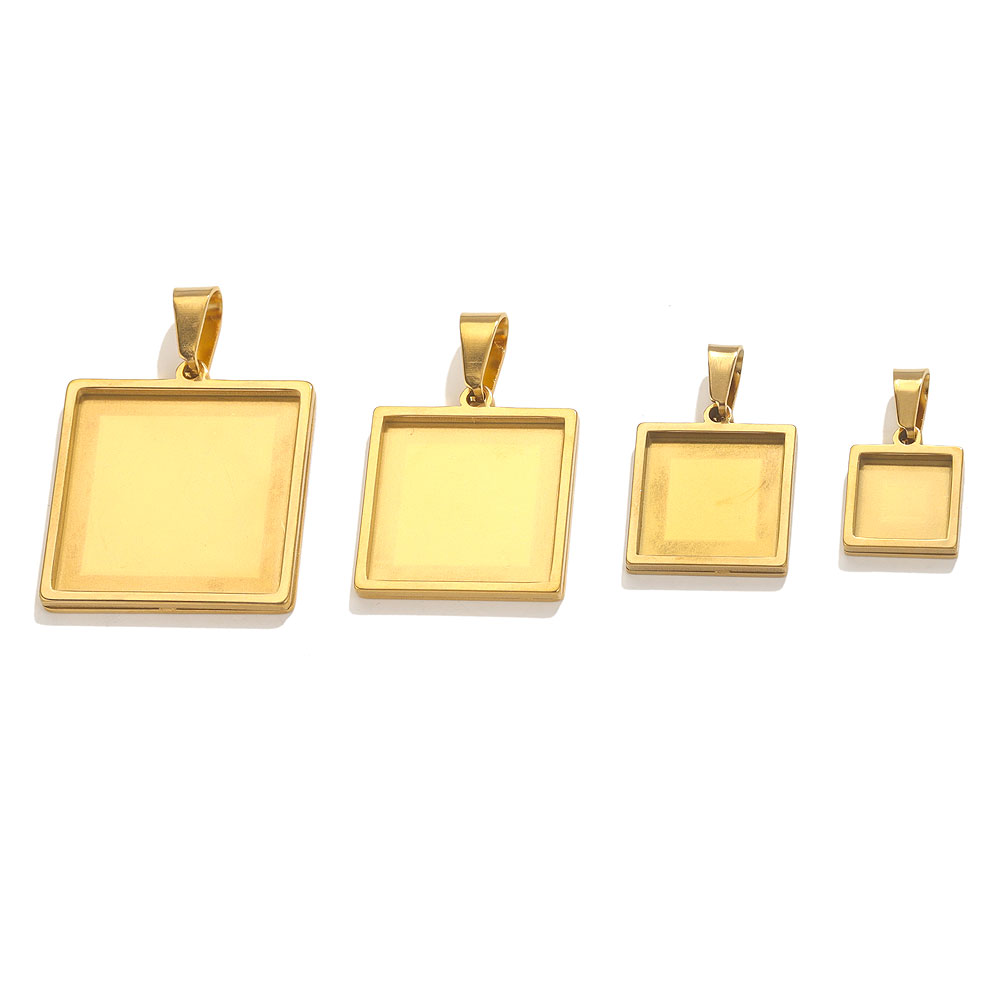 5 Stuks Roestvrijstalen Hanger - Bezels Set Pendant recensie en prijs