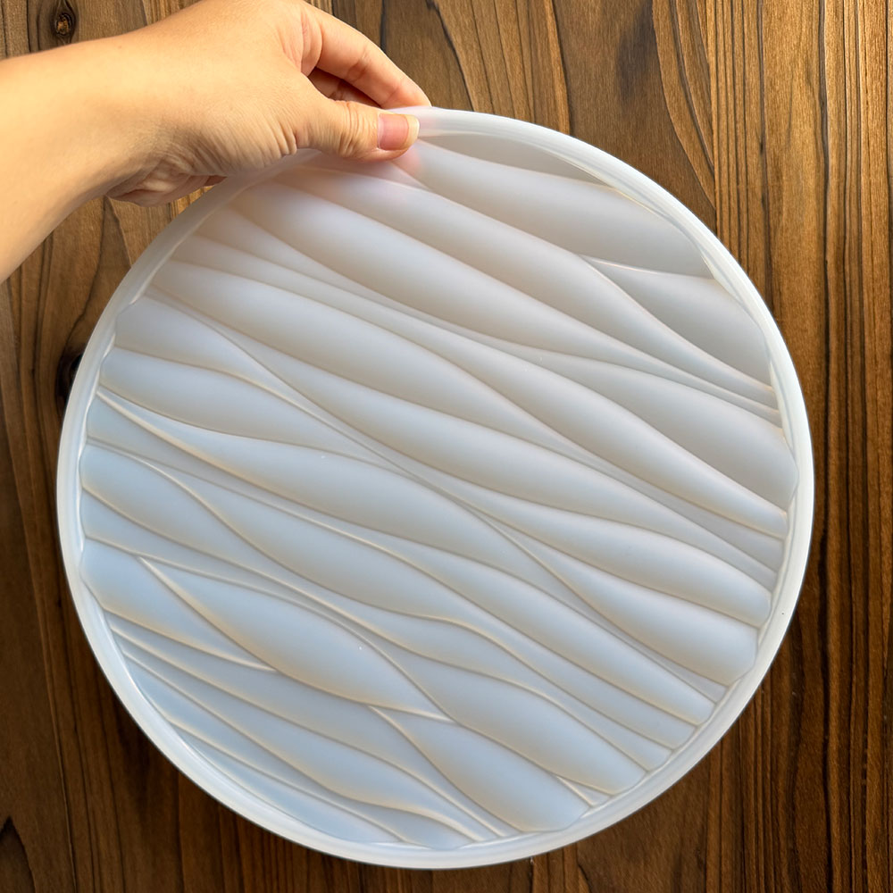 Grote ronde siliconen mal voor - Coaster Mold Round recensie en prijs