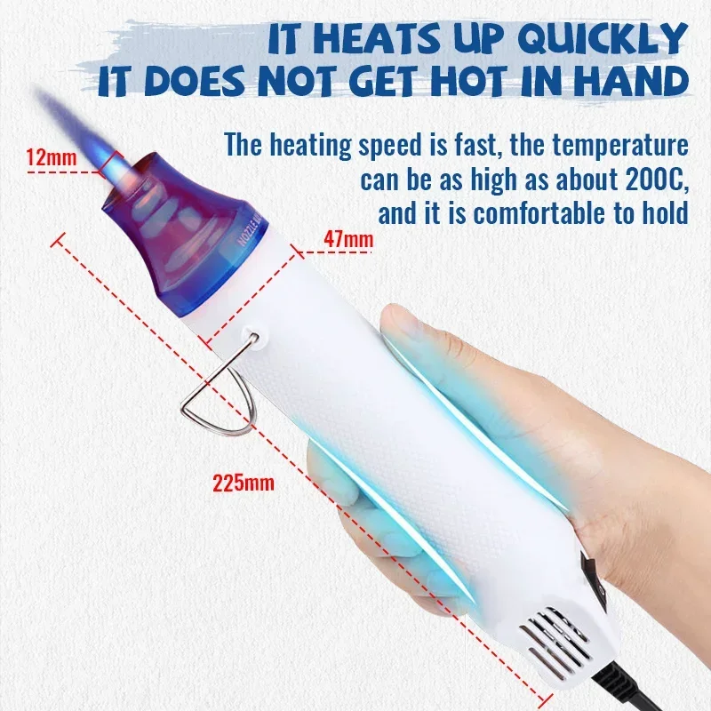 Heteluchtpistool 300W 220V Lic - Heat Gun Small recensie en prijs