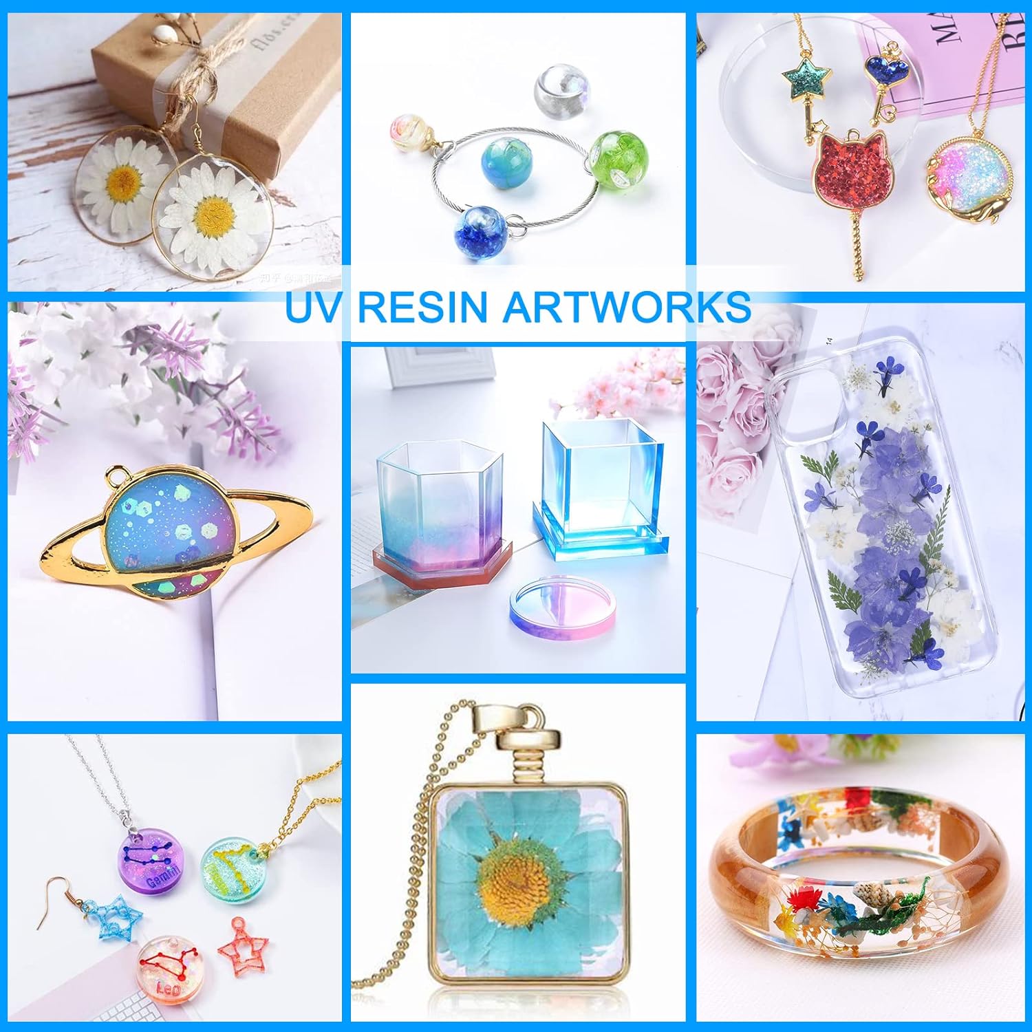 250g/500g UV-hars, heldere har - Resin Jewelry Kit recensie en prijs