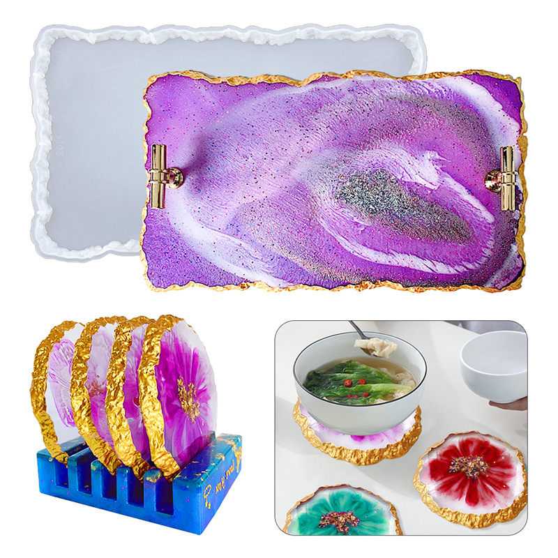 DM413 Drusy Coaster Hars Schim - Resin Craft Ideas recensie en prijs