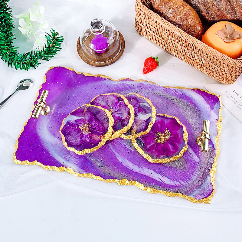 DM413 Drusy Coaster Hars Schim - Resin Craft Ideas recensie en prijs