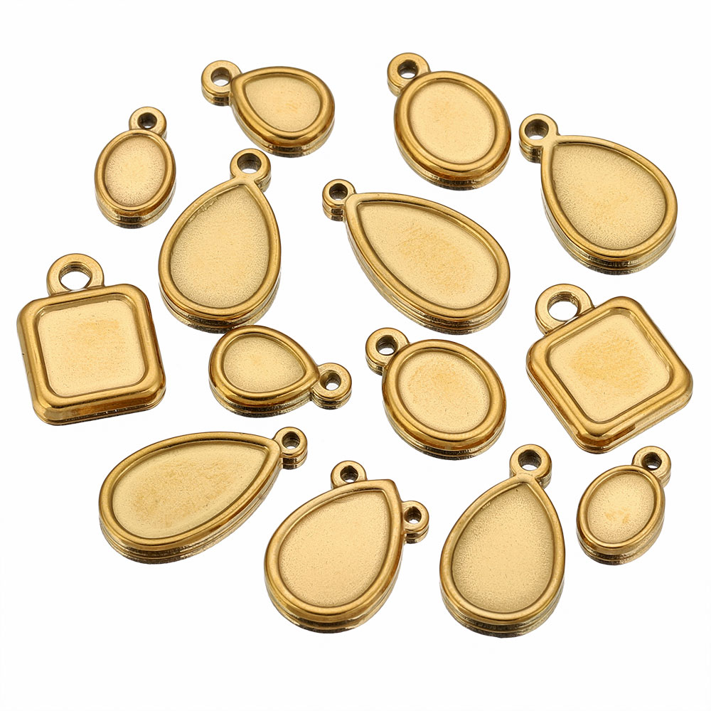 5 stuks roestvrijstalen vierka - Resin Craft Projects recensie en prijs