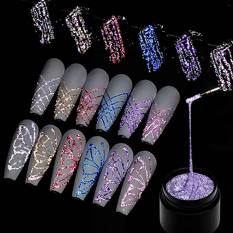 6-delige set reflecterende gli - Resin Glitter Pack recensie en prijs