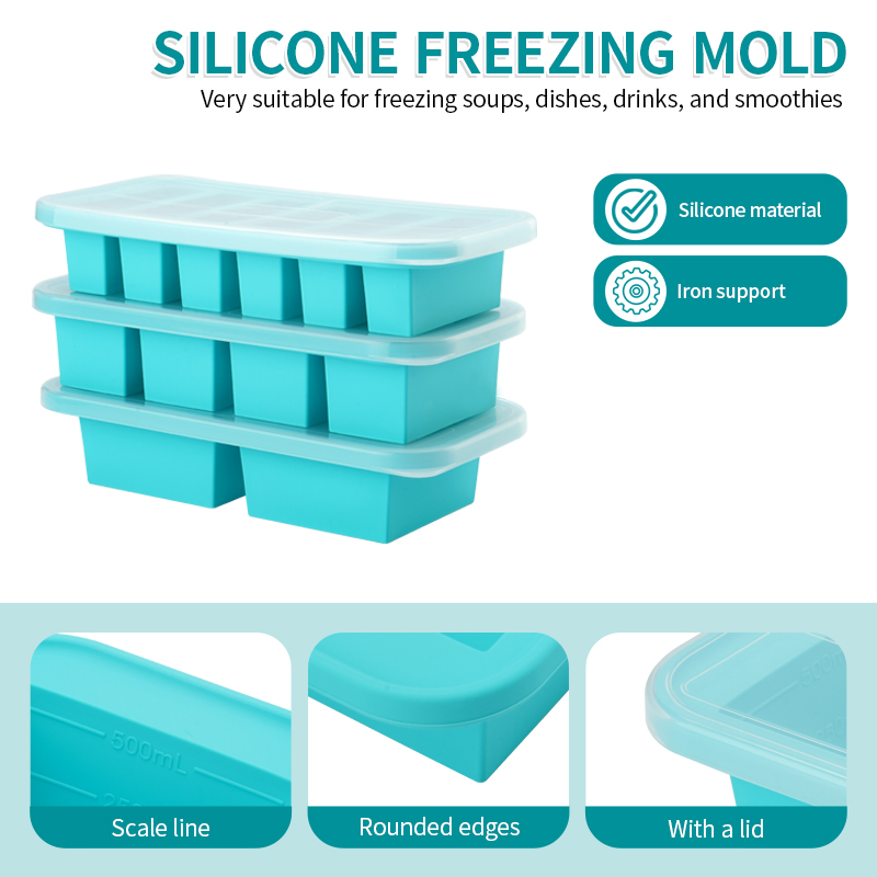 2 of 3-delige siliconen vriesb - Serving Tray Mold recensie en prijs