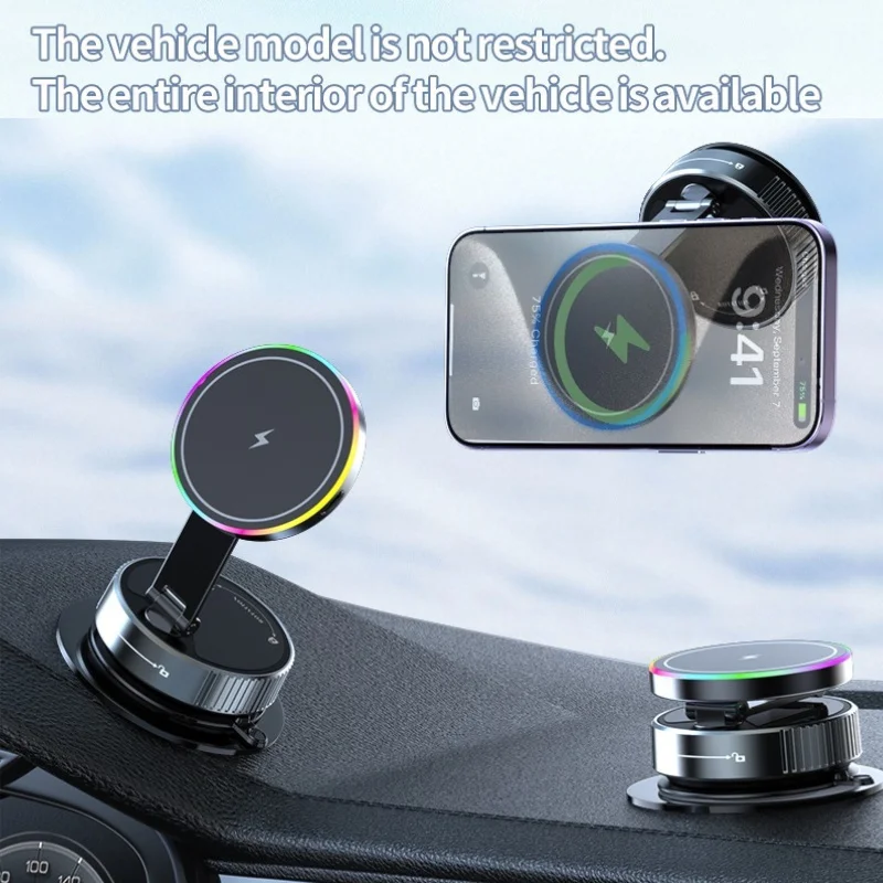15W draadloze autolader telefo - Vacuum Chamber Small recensie en prijs