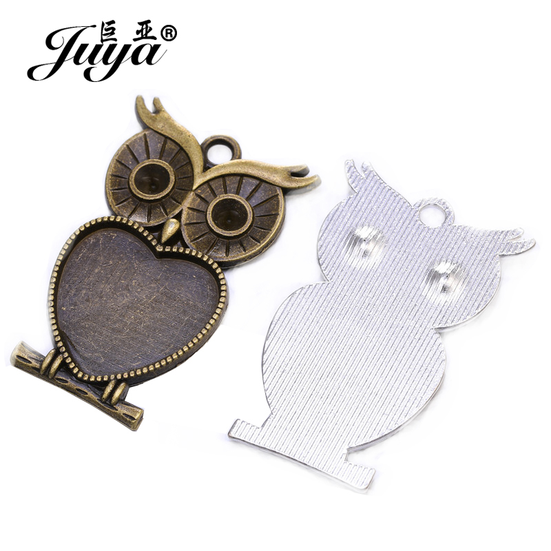 5 stks/partij 25mm Hart Vorm U - Bezels Set Pendant recensie en prijs
