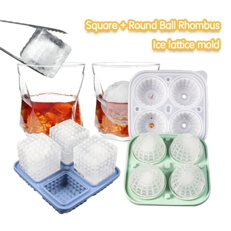 Silicone ijsblokjesvorm met de - Coaster Mold Round recensie en prijs