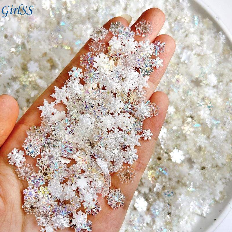 1Set Witte Glinsterende Sneeuw - Resin Glitter Pack recensie en prijs