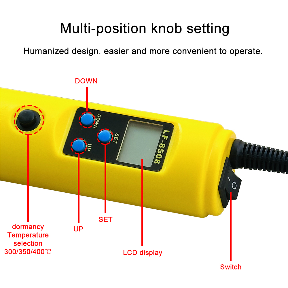 LCD Digitale Warmte Heteluchtp - Heat Gun Small recensie en prijs