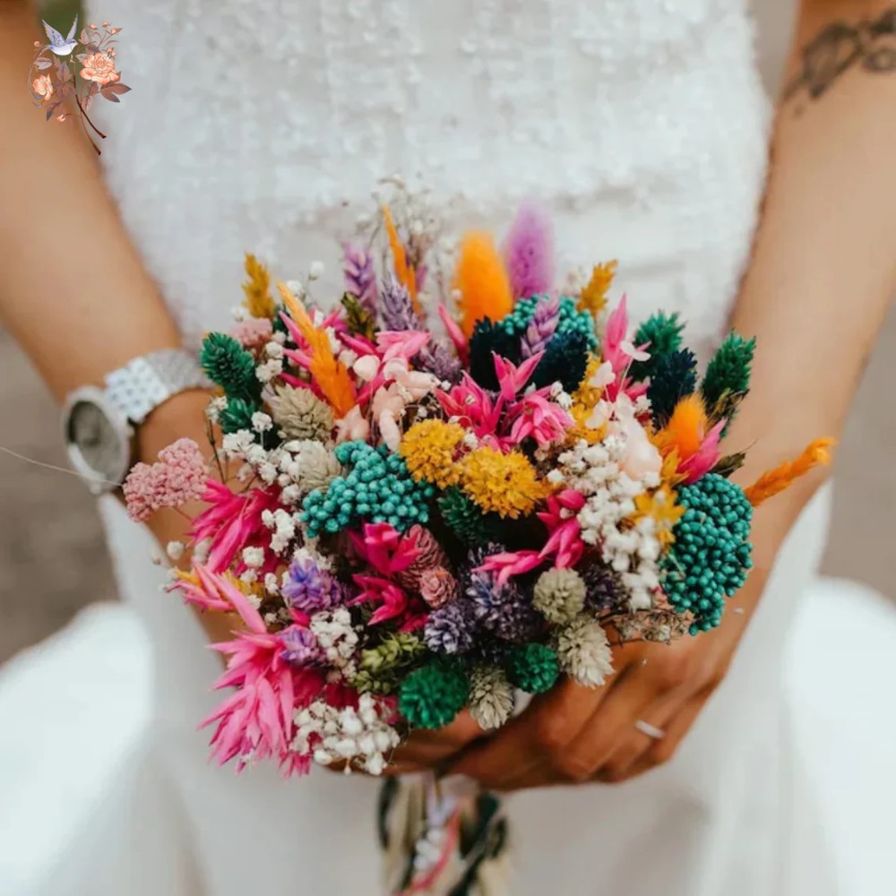 Kleurrijke gedroogde bloemen b - Dried Flower Bulk recensie en prijs