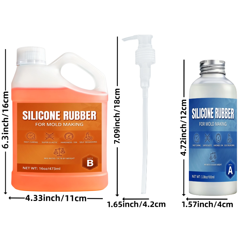 Duurzaam vloeibaar rubbermater - Resin Craft Material recensie en prijs