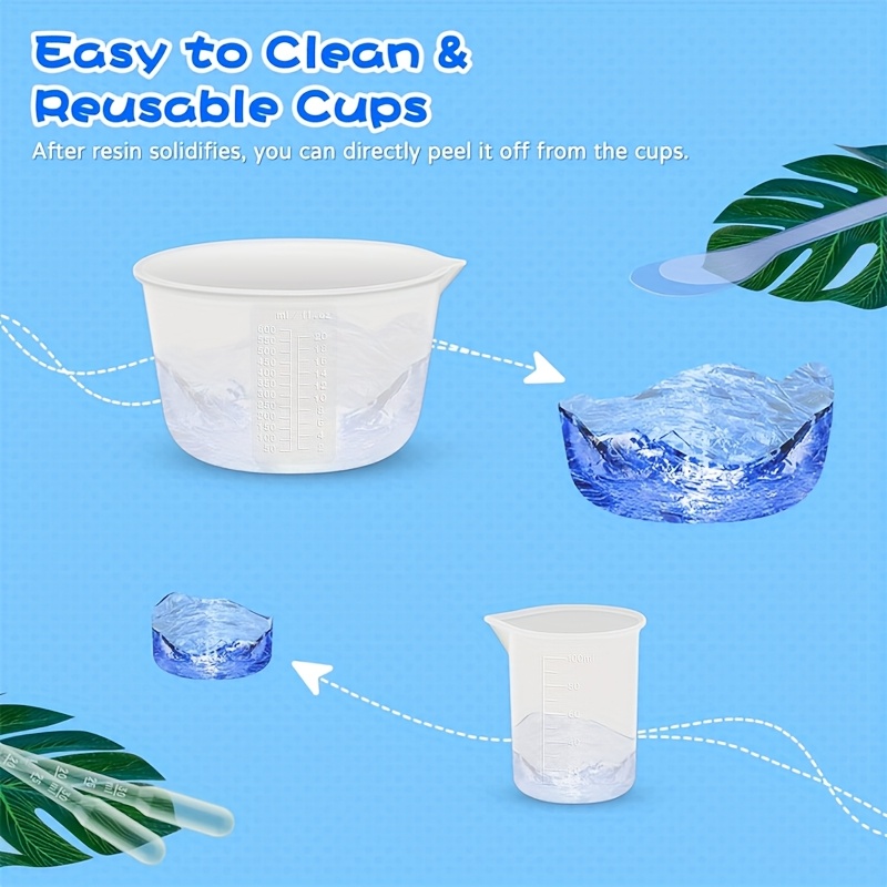 Siliconenhars meng- en maatbek - Mixing Cup Silicone recensie en prijs