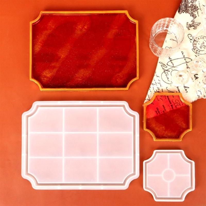 Siliconen hars taarthouder die - Geode Mold Silicone recensie en prijs
