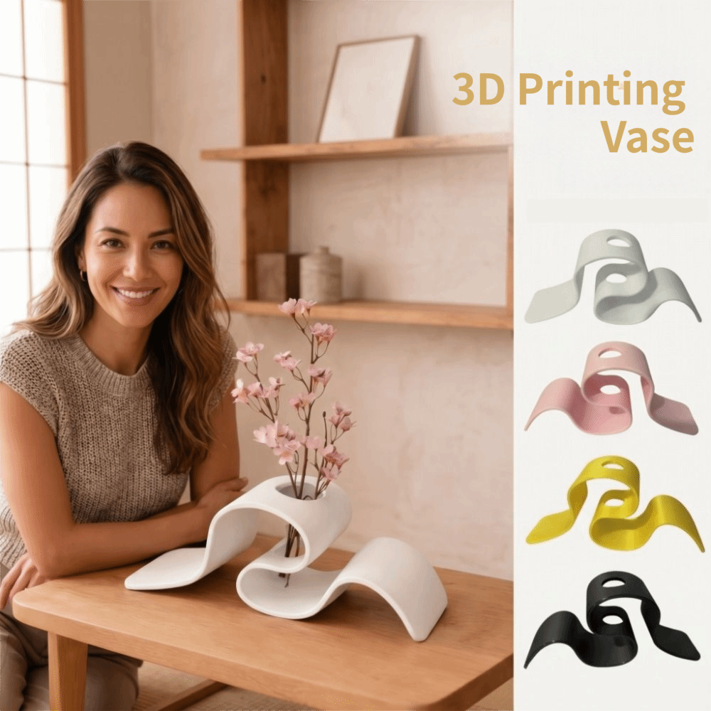 Elegante 3D-geprinte vaas INS  - Dried Flower Bulk recensie en prijs