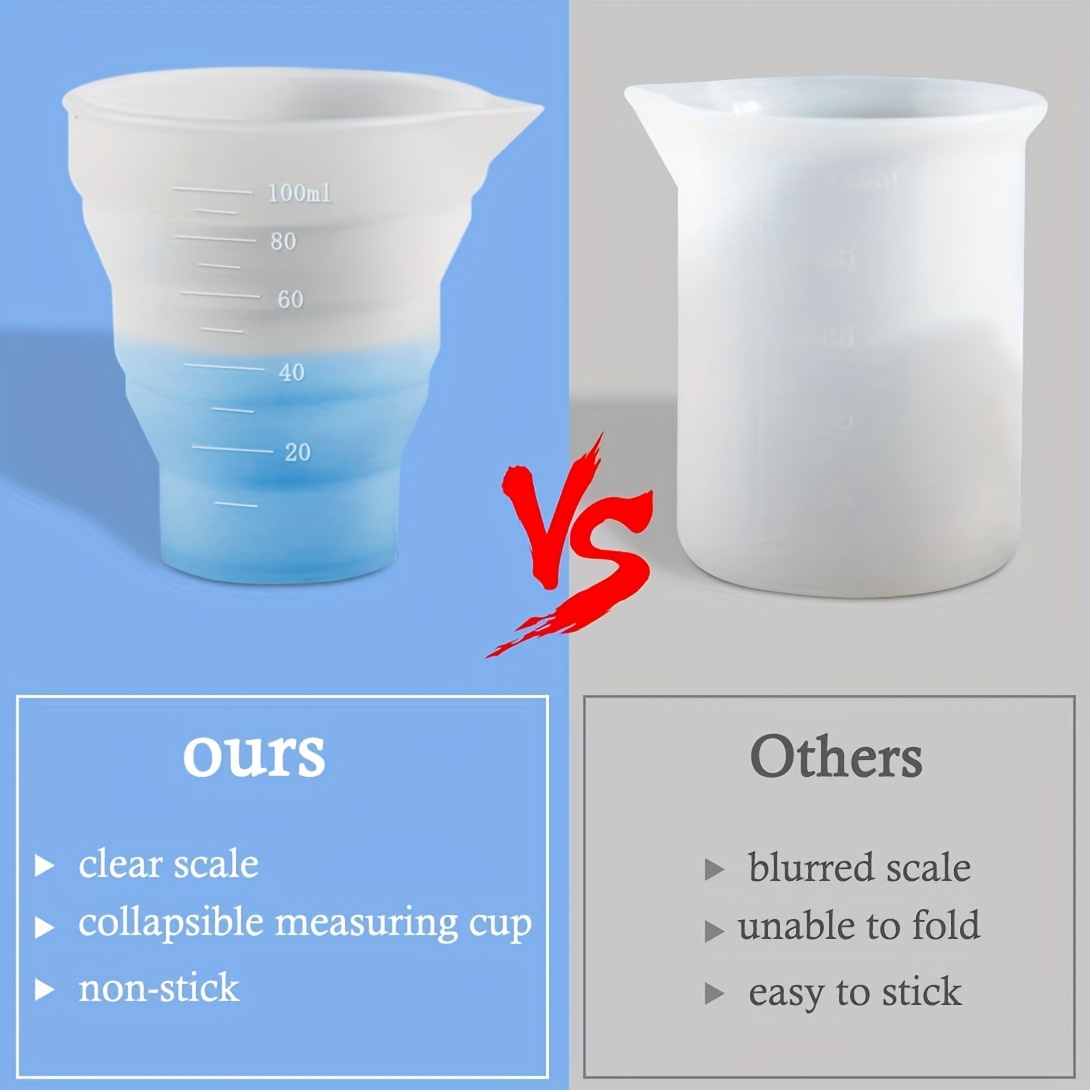 50-500ml Opvouwbare Siliconen  - Mixing Cup Silicone recensie en prijs