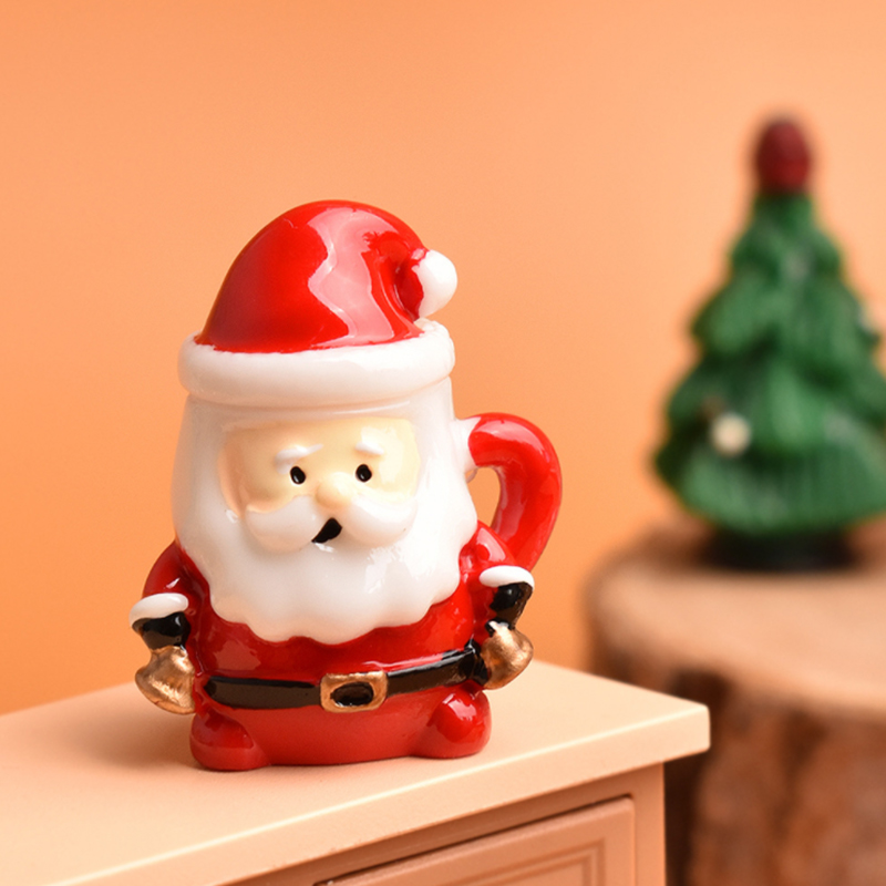 Mini Santa Theekopje Ornament  - Resin Crafts recensie en prijs
