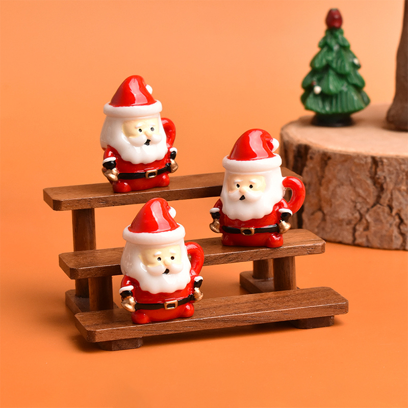 Mini Santa Theekopje Ornament  - Resin Crafts recensie en prijs