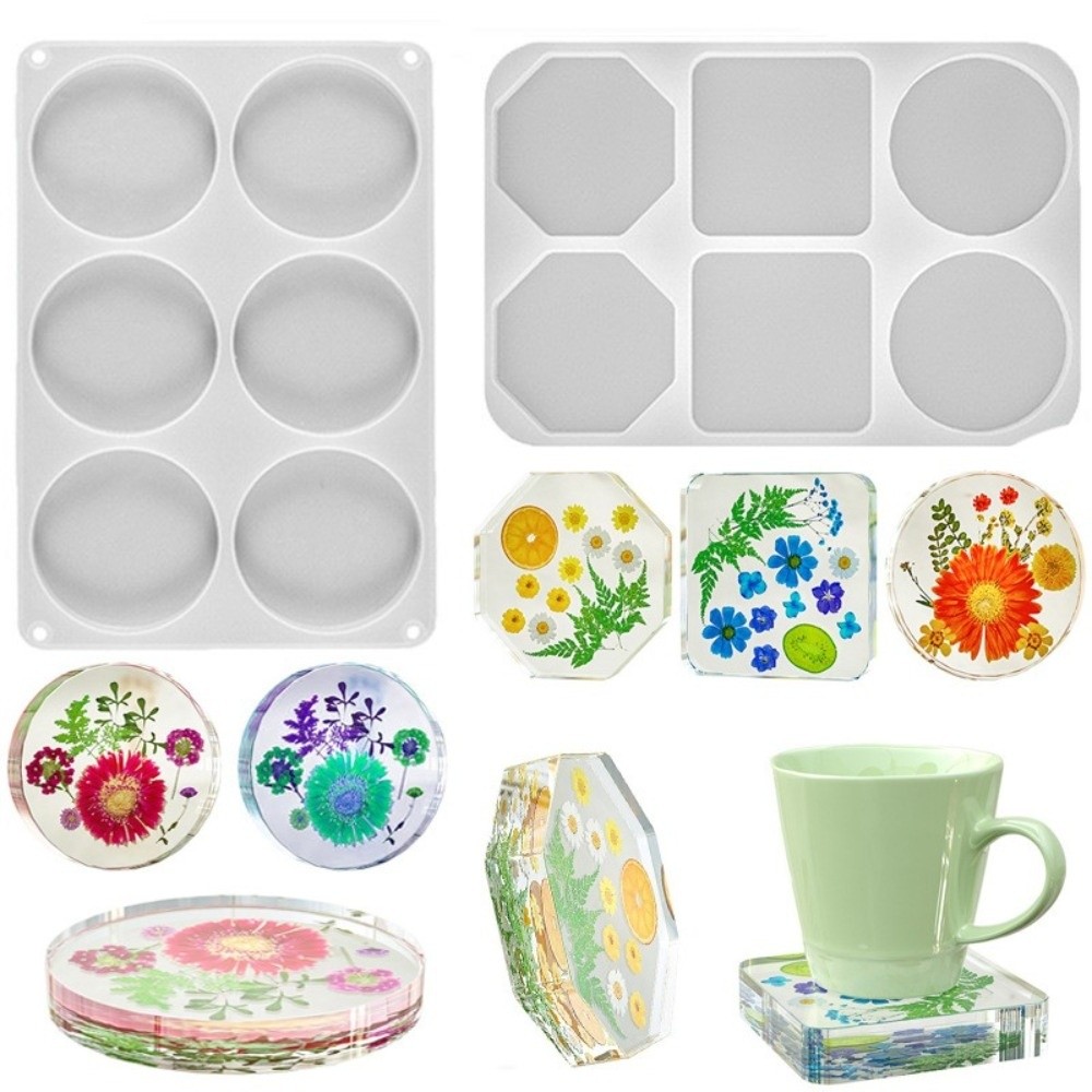 Creatieve onderzetters silicon - Coaster Mold Round recensie en prijs