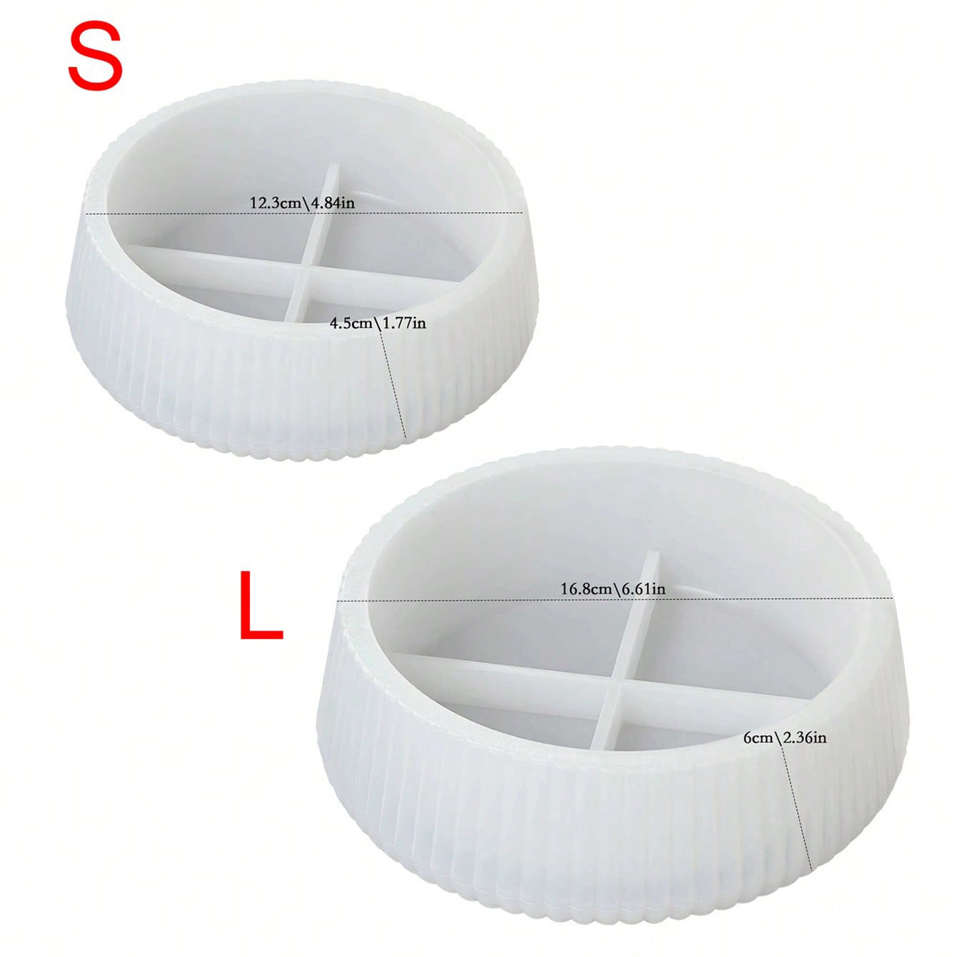 1pc extra grote ronde gestreep - Serving Tray Mold recensie en prijs