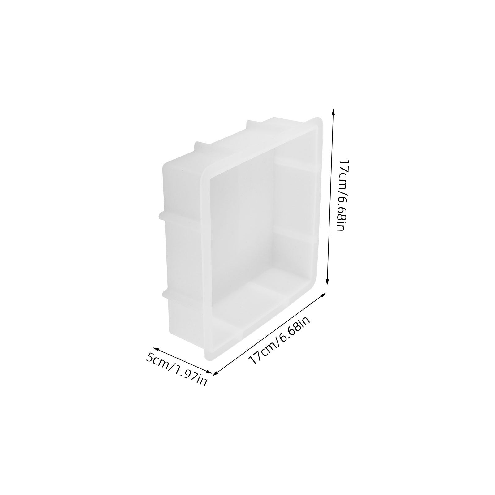 Extra siliconen mal voor harsk - Geode Mold Silicone recensie en prijs