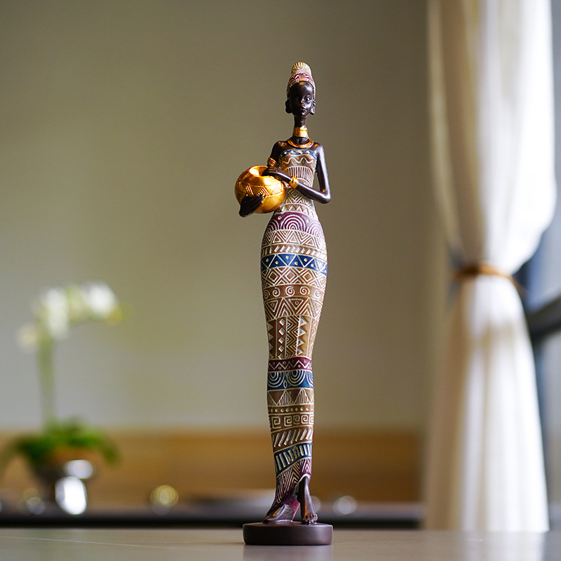 Retro Afrikaanse ambachtelijke - Resin Crafts recensie en prijs