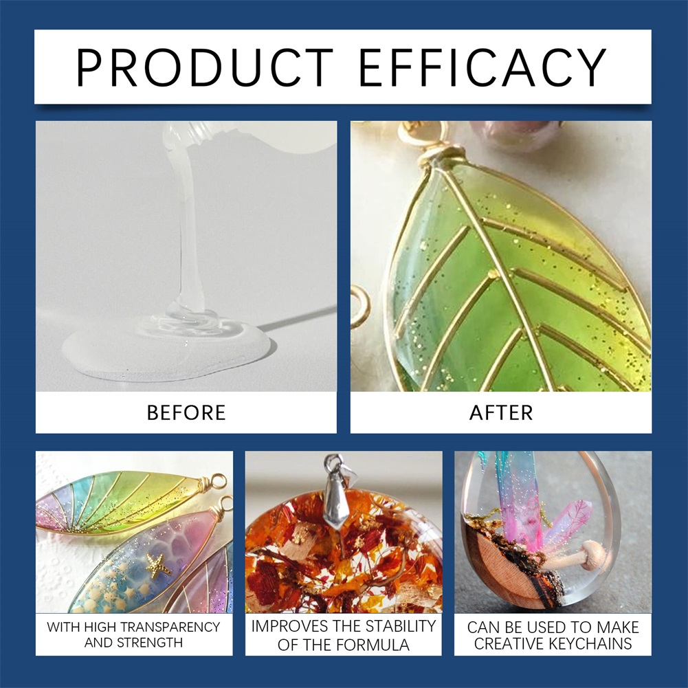 DIY Kristallen Heldere Epoxyha - Resin Jewelry Kit recensie en prijs
