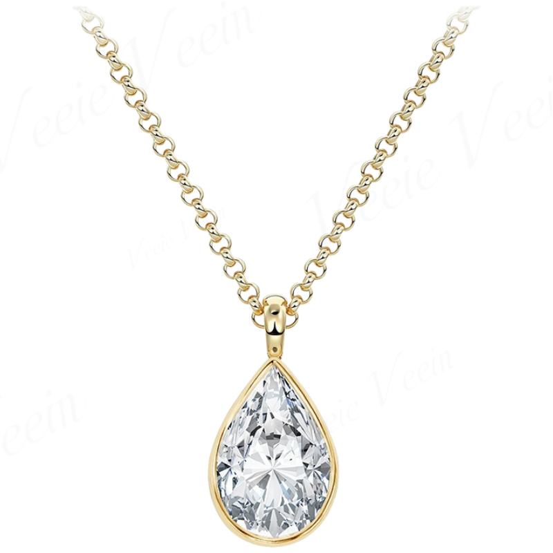 Veeie Veein Sieraden 3ct Onreg - Bezels Set Pendant recensie en prijs