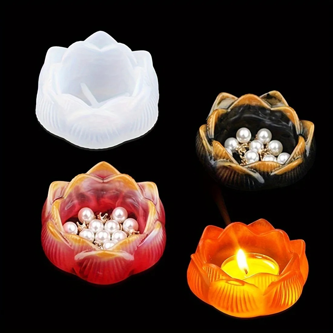 1 st DIY Lotusbloem Siliconen  - Flower Preservation Resin recensie en prijs