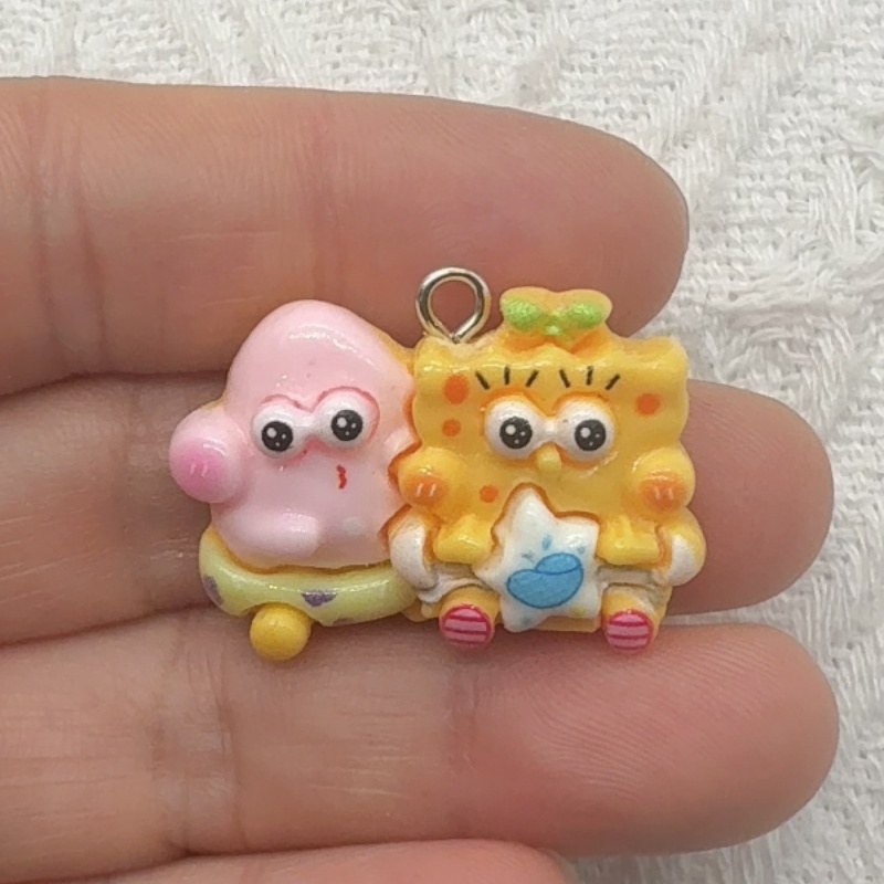 10 stuks cartoonhars hangers,  - Resin Craft Projects recensie en prijs