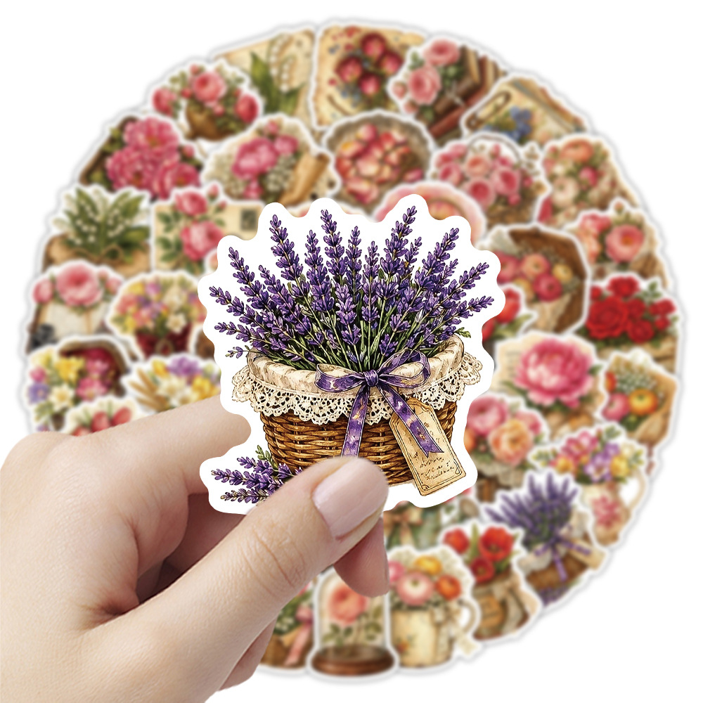 50 stuks vintage bloemensticke - Dried Flower Bulk recensie en prijs