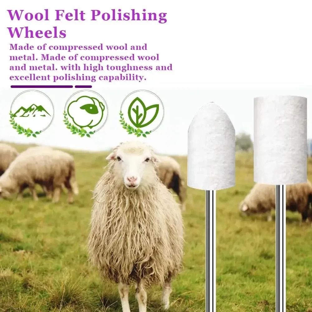 80PCS Wolvilt Polijstwielset,  - Resin Crafts Diy recensie en prijs
