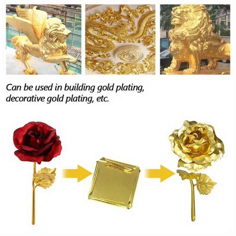 100 stuks Imitatie Goud Zilver - Gold Foil Flakes recensie en prijs