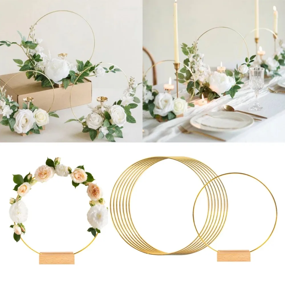 10-50cm Gouden Metalen Bloemen - Wood Ring Blank recensie en prijs