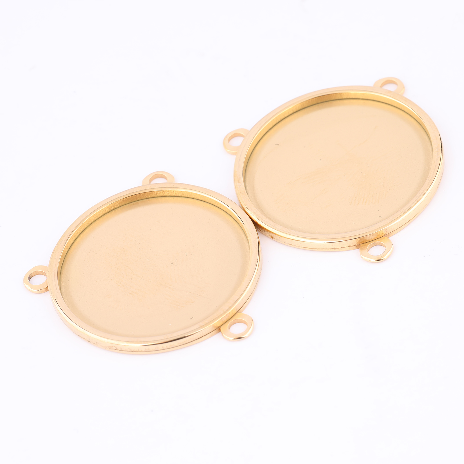 5 stuks roestvrij staal vergul - Bezels Set Pendant recensie en prijs